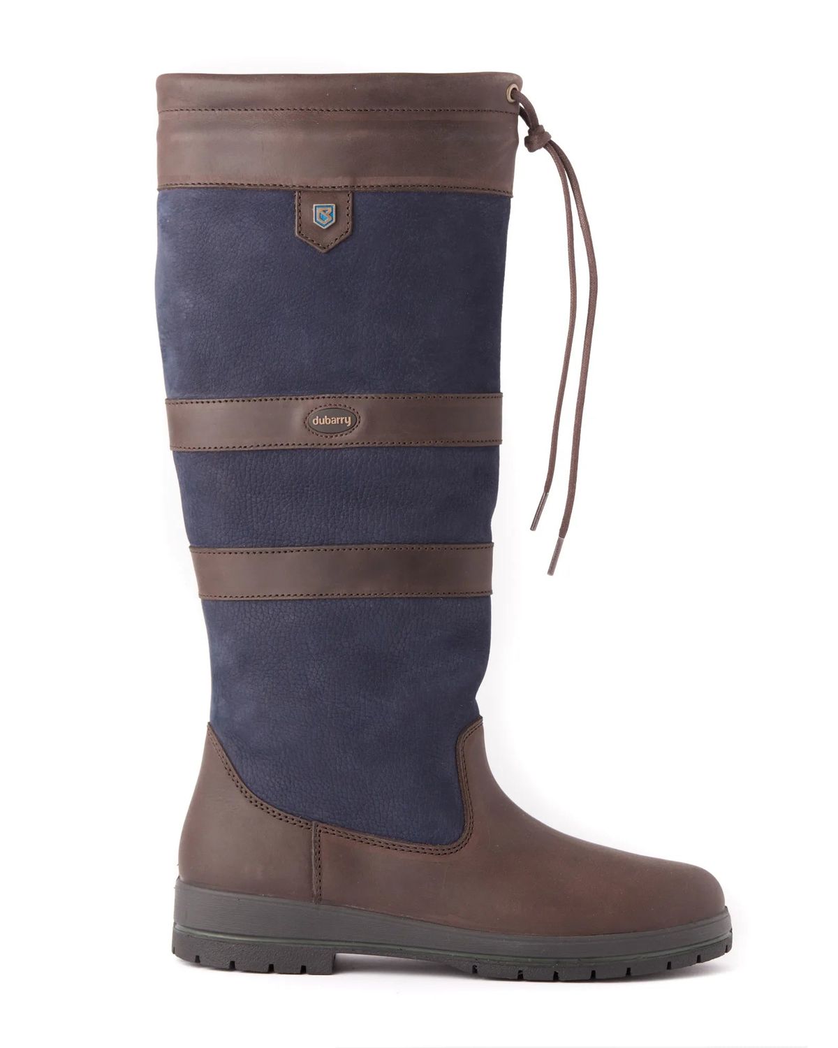 Galway Boot - Navy/Brown