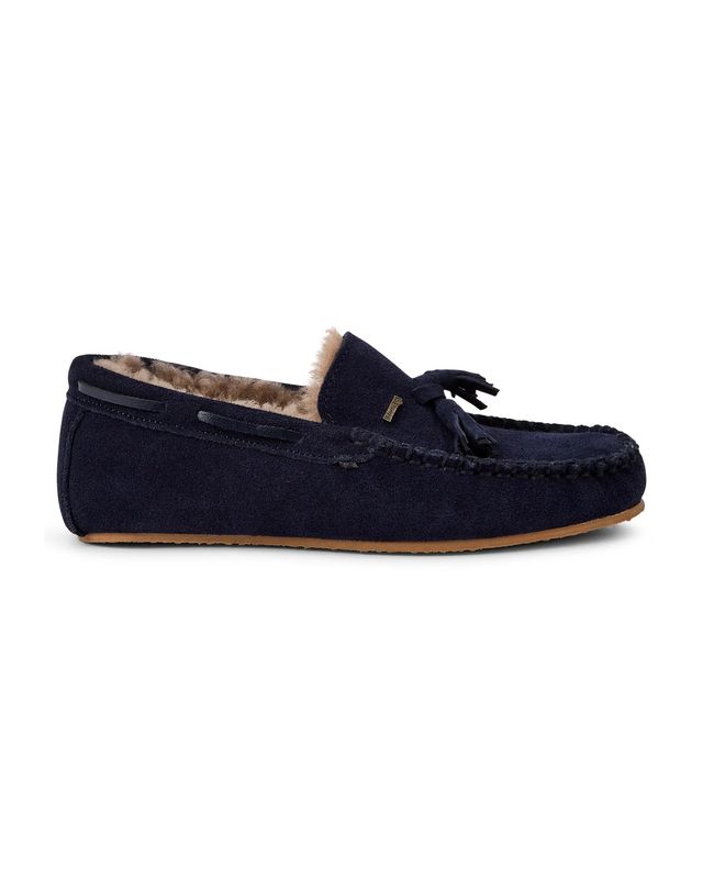 Rosslare Slipper - Navy