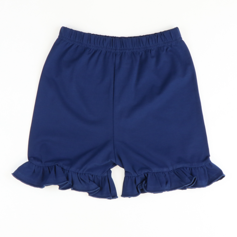 Navy Knit Shorts- Size 3