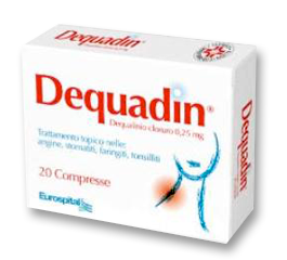 DEQUADIN*20CPR 0,25MG DEQUADIN*20CPR 0,25MG