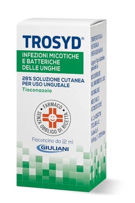 TROSYD*SOLUZ UNGUEALE 12ML 28% TROSYD*SOLUZ UNGUEALE 12ML 28%