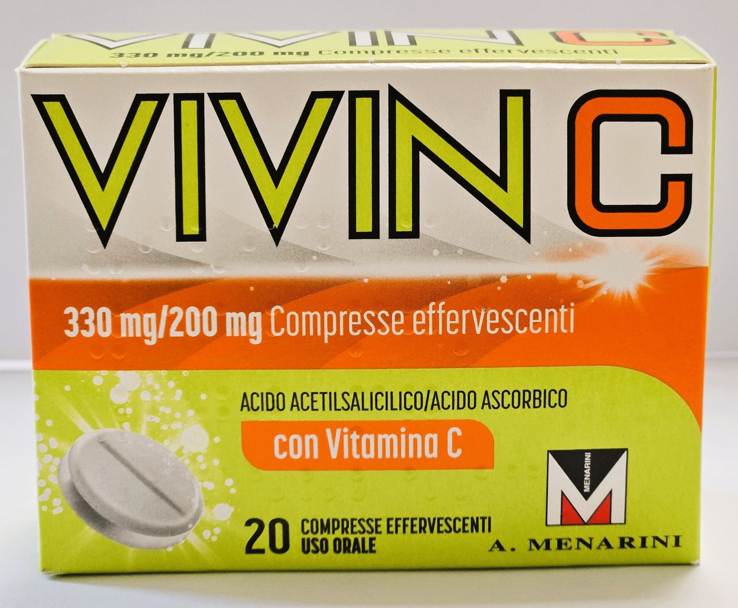 VIVIN C*20CPR EFF 330MG+200MG VIVIN C*20CPR EFF 330MG+200MG