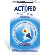 ACTIFED*12CPR 2,5MG+60MG ACTIFED*12CPR 2,5MG+60MG