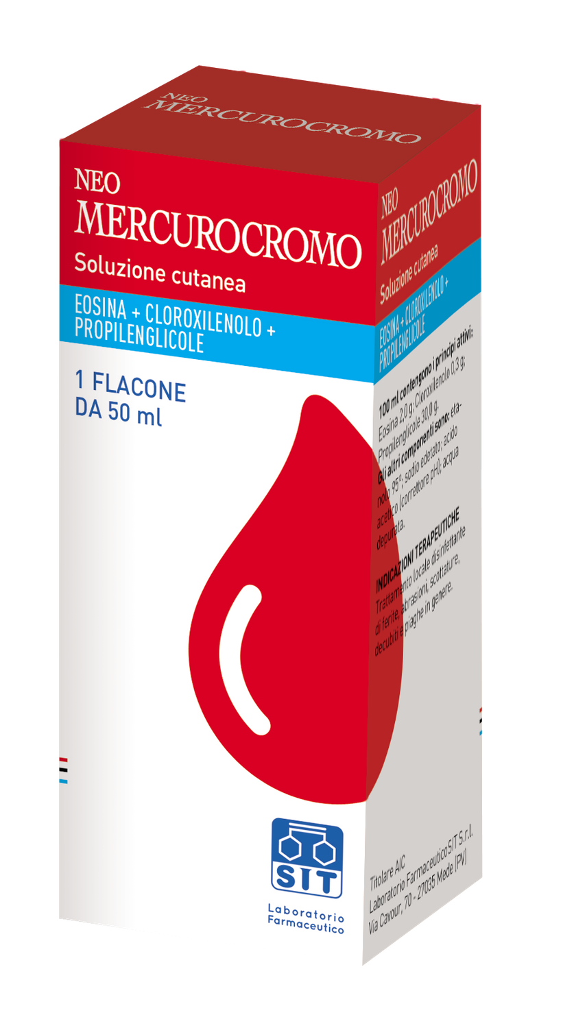 NEOMERCUROCROMO*SOLUZ FL 50ML NEOMERCUROCROMO*SOLUZ FL 50ML