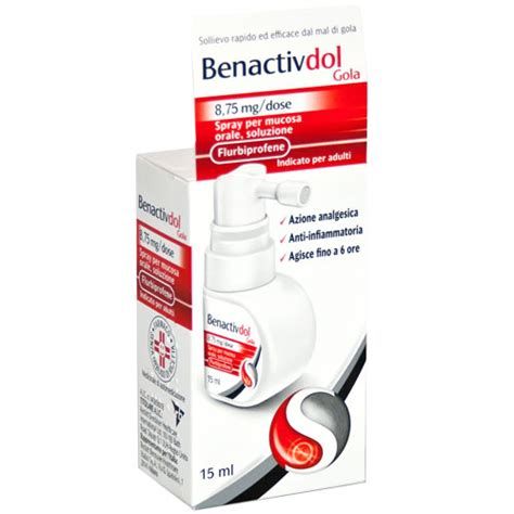 BENACTIVDOL GOLA*SPRAY15ML8,75 BENACTIVDOL GOLA*SPRAY15ML8,75