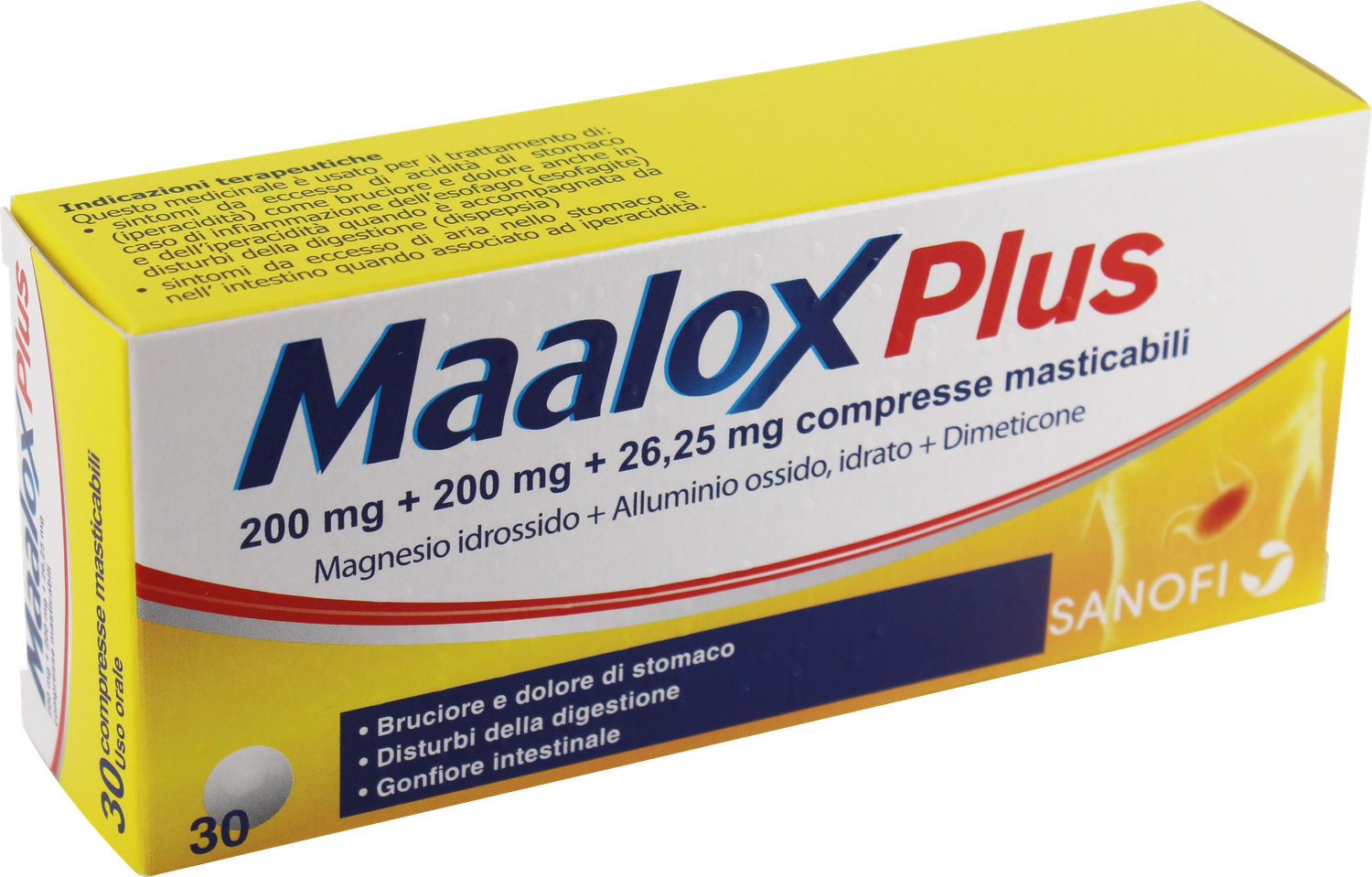 MAALOX PLUS*30CPR MAST MAALOX PLUS*30CPR MAST