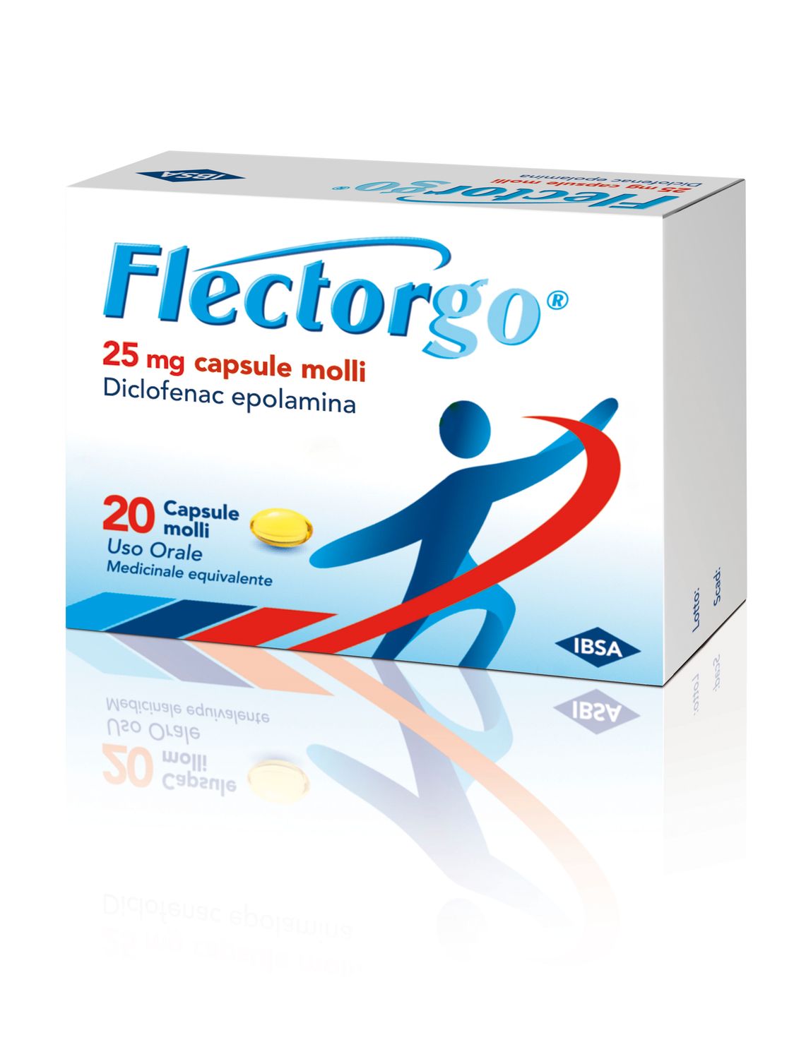 FLECTORGO*20CPS MOLLI 25MG FLECTORGO*20CPS MOLLI 25MG