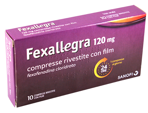 FEXALLEGRA*10CPR RIV 120MG FEXALLEGRA*10CPR RIV 120MG