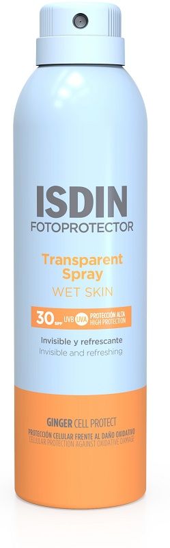 TRANSPARENT SPRAY WET SKIN 30 TRANSPARENT SPRAY WET SKIN 30