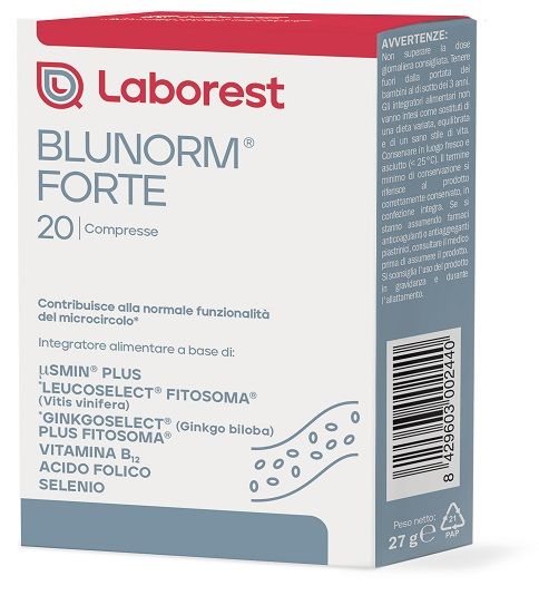 BLUNORM FORTE 20CPR BLUNORM FORTE 20CPR