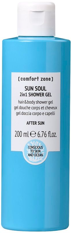 SUN SOUL 2IN1 SHOWER GEL 200ML