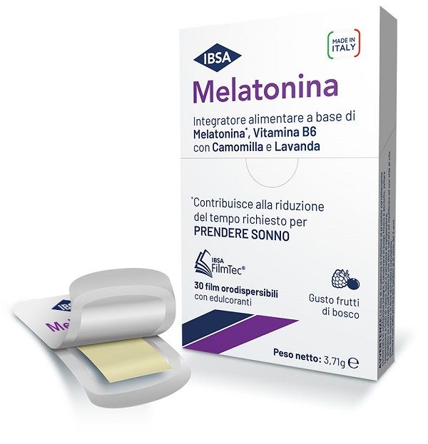 MELATONINA IBSA 30FILM ORODISP MELATONINA IBSA 30FILM ORODISP