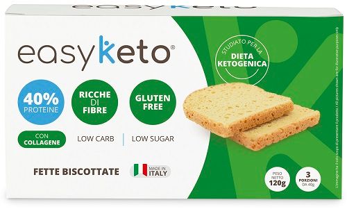 EASYKETO FETTE BISCOTTATE 120G EASYKETO FETTE BISCOTTATE 120G