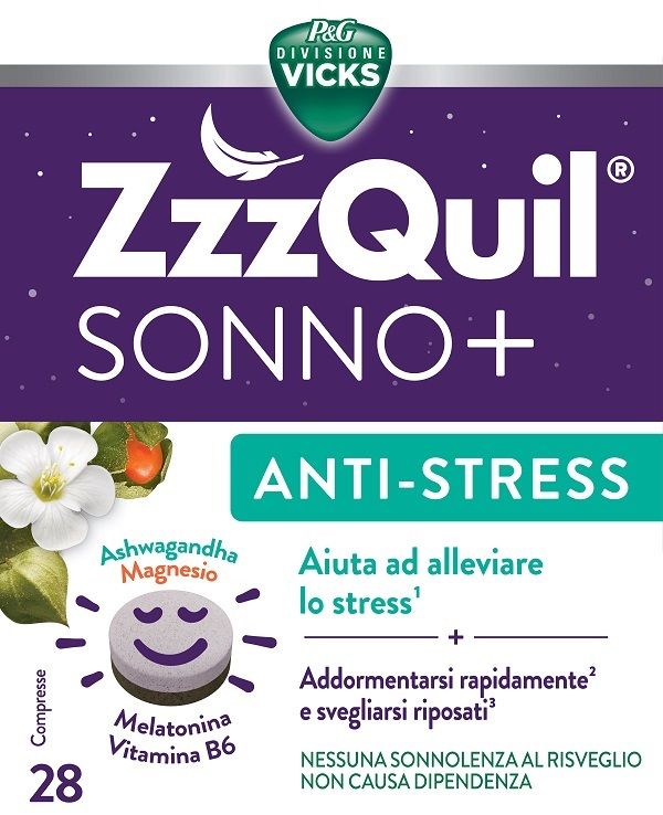 ZZZQUIL SONNO+ ANTISTRESS28CPS ZZZQUIL SONNO+ ANTISTRESS28CPS