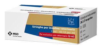 SIRINGA INS VET 40UI/ML 30PZ SIRINGA INS VET 40UI/ML 30PZ