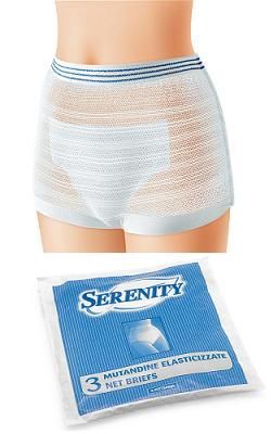 SERENITY MUTANDINA RETE M 3PZ SERENITY MUTANDINA RETE M 3PZ