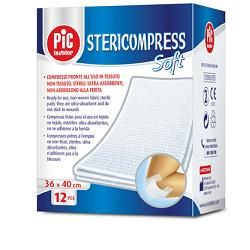 GARZA STERICOMPRESS 36X40 12PZ GARZA STERICOMPRESS 36X40 12PZ