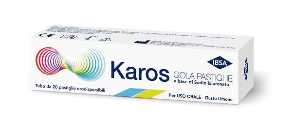 KAROS GOLA PASTIGLIE 20PAST KAROS GOLA PASTIGLIE 20PAST