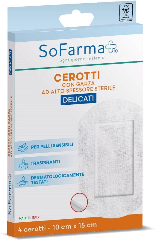 CEROTTO DEL 10X15 SOFARMAPIU' CEROTTO DEL 10X15 SOFARMAPIU'