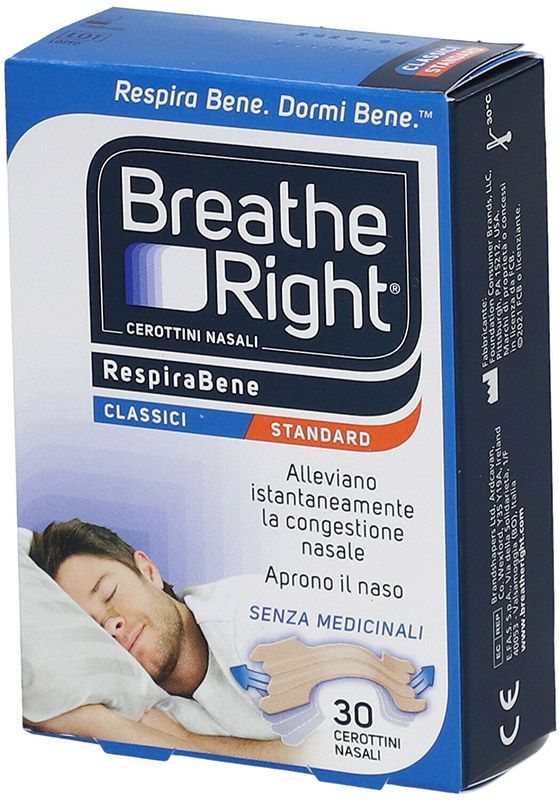 BREATHE RIGHT CLASSICI 30PZ BREATHE RIGHT CLASSICI 30PZ