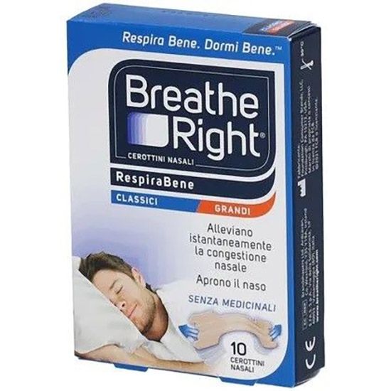 BREATHE RIGHT CLASSICI GR 10PZ BREATHE RIGHT CLASSICI GR 10PZ