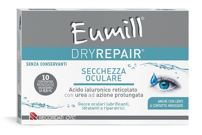 EUMILL DRYREPAIR GTT OCUL 10PZ