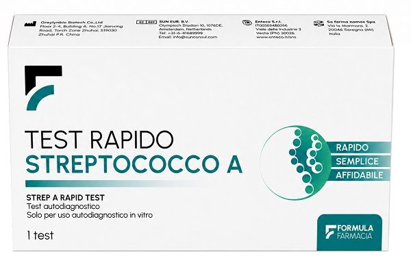 FORMULA TEST STREPTOCOCCO A