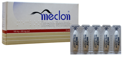 MECLON*10 OVULI VAG 100+500MG MECLON*10 OVULI VAG 100+500MG