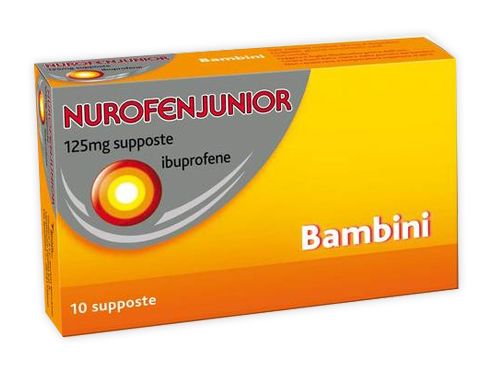 NUROFENJUNIOR*10SUPP 125MG NUROFENJUNIOR*10SUPP 125MG