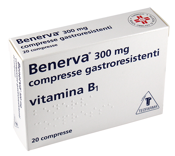 BENERVA*20CPR 300MG BENERVA*20CPR 300MG