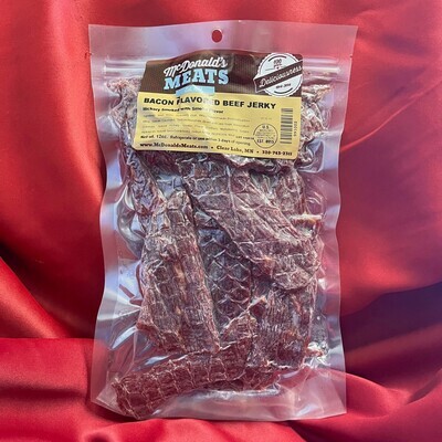 Bacon Flavored Beef Jerky (12oz)