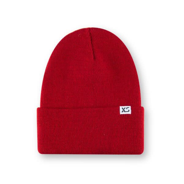 XS Unified Kids Beanie, Color: Berry Red