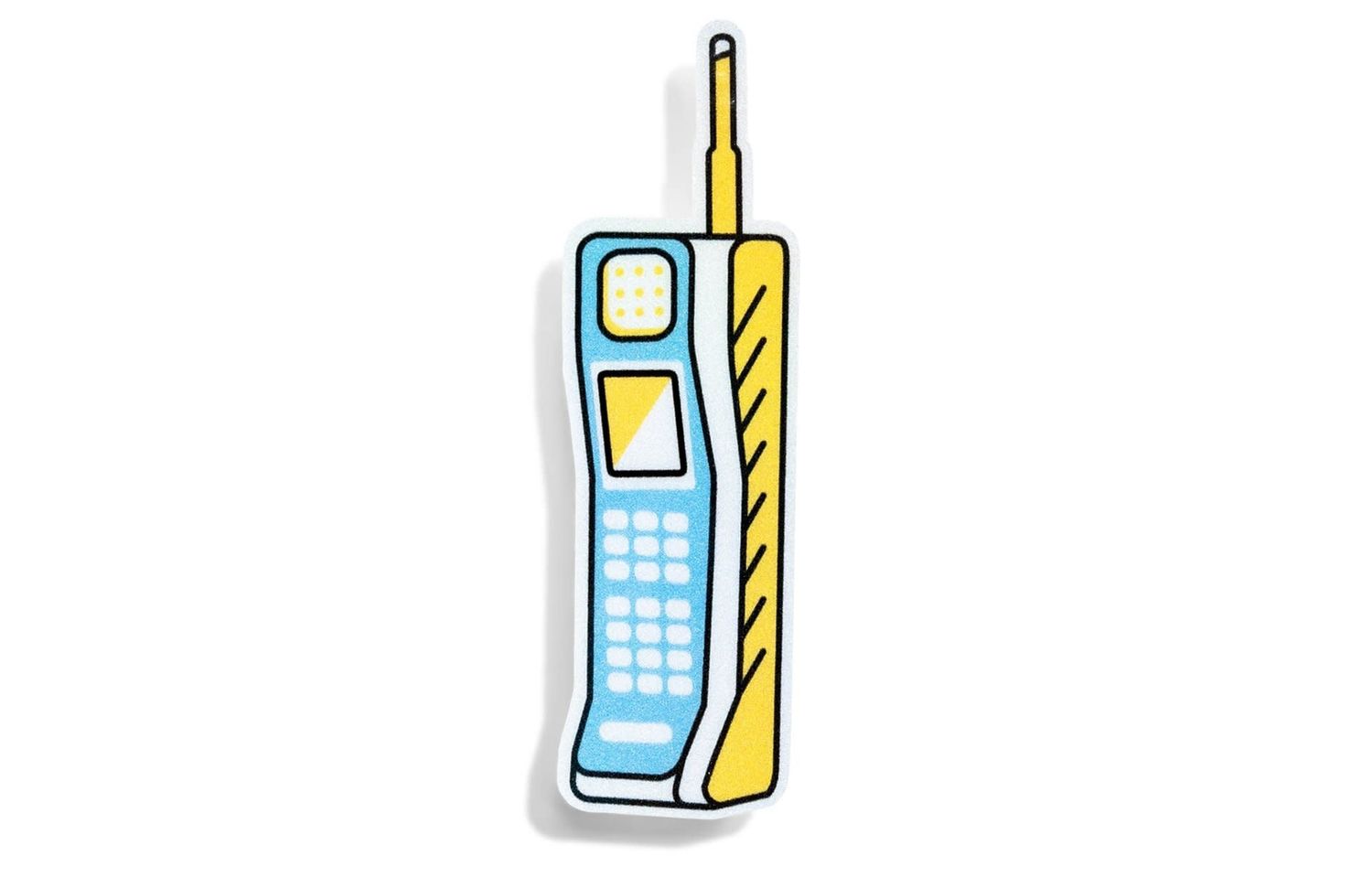 Thousand Reflective Sticker, Color: Brick Phone