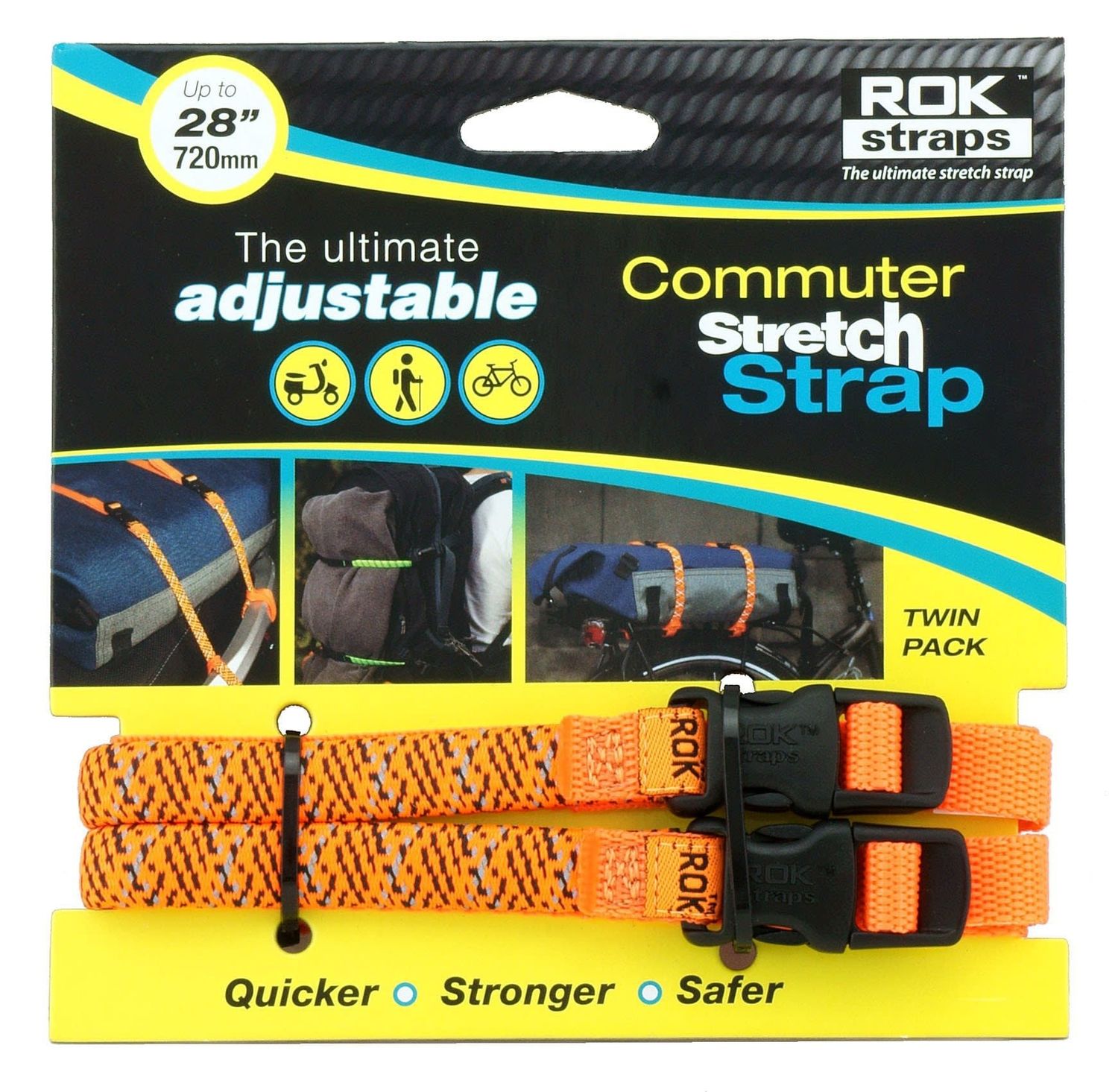 RokStrap Commuter Strap, Color: Orange