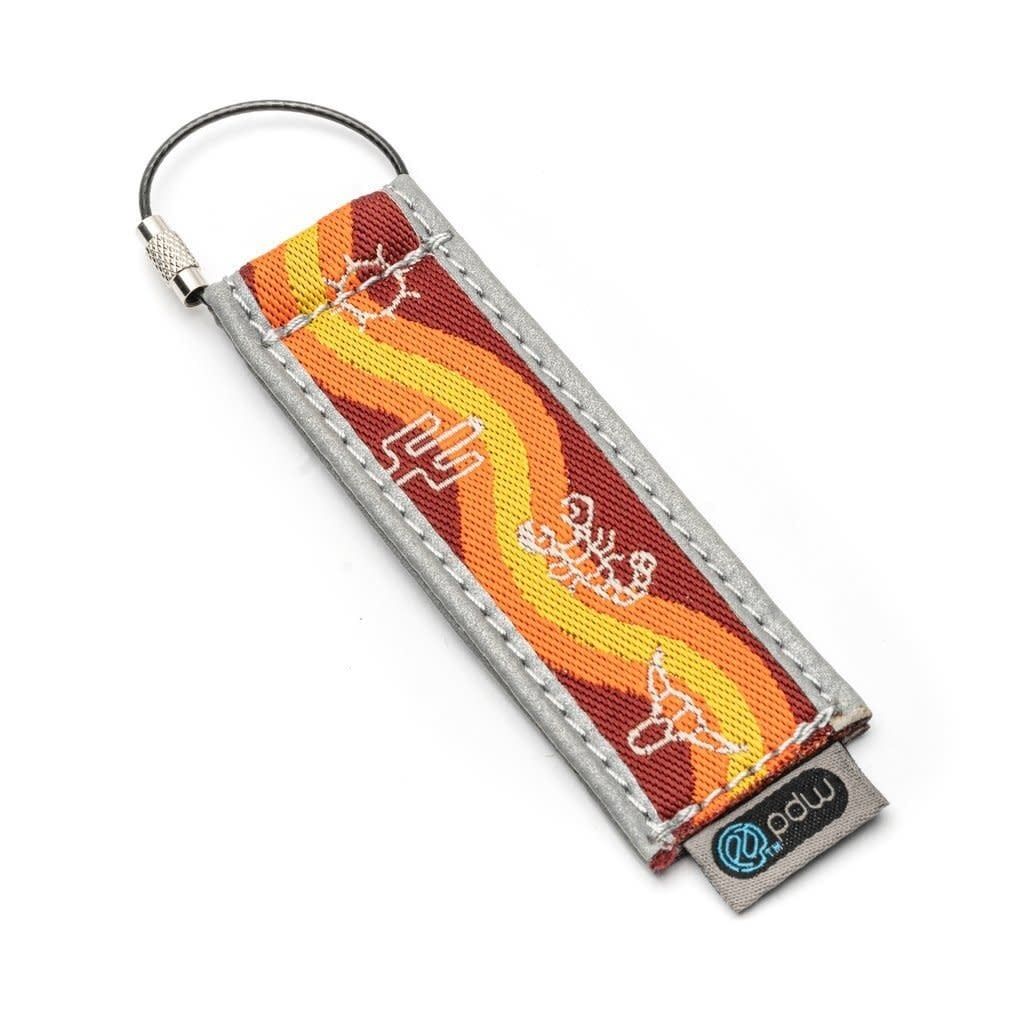 Portland Design Works Reflective Saddle Charm, Color: Desert