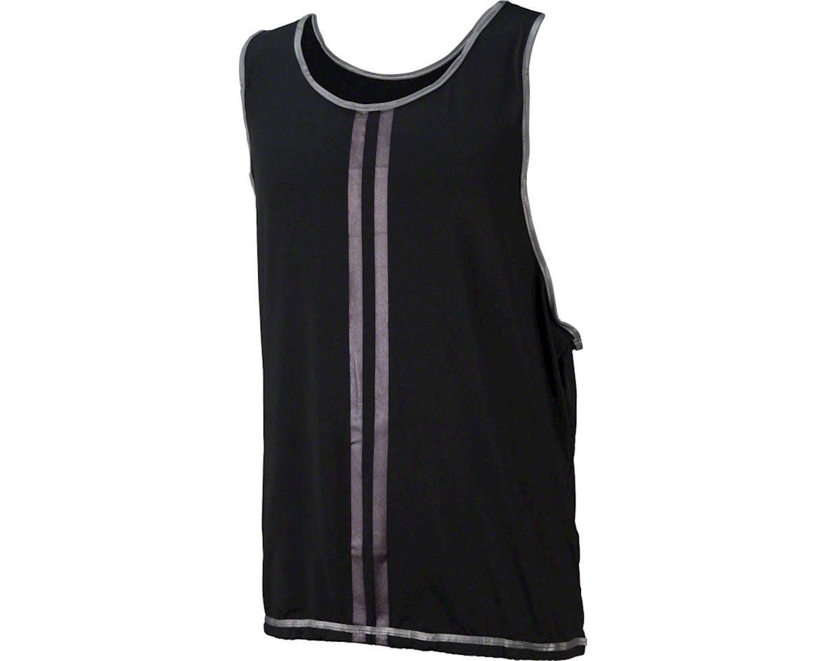 CycleAware Hi-Vis Reflect+ Unisex Vest, Color: Black, Size: S/M