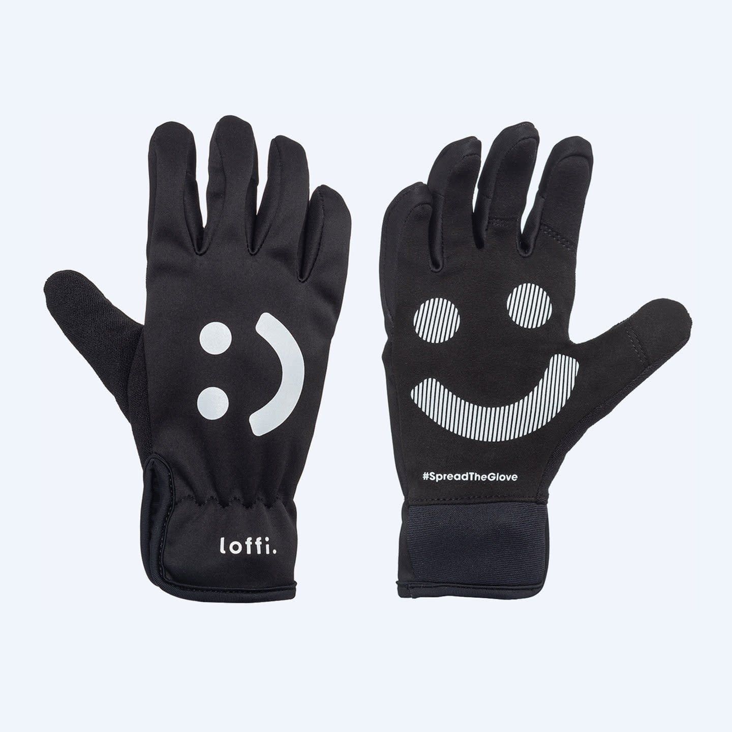 Loffi Adult Gloves , Color: Black, Size: XS