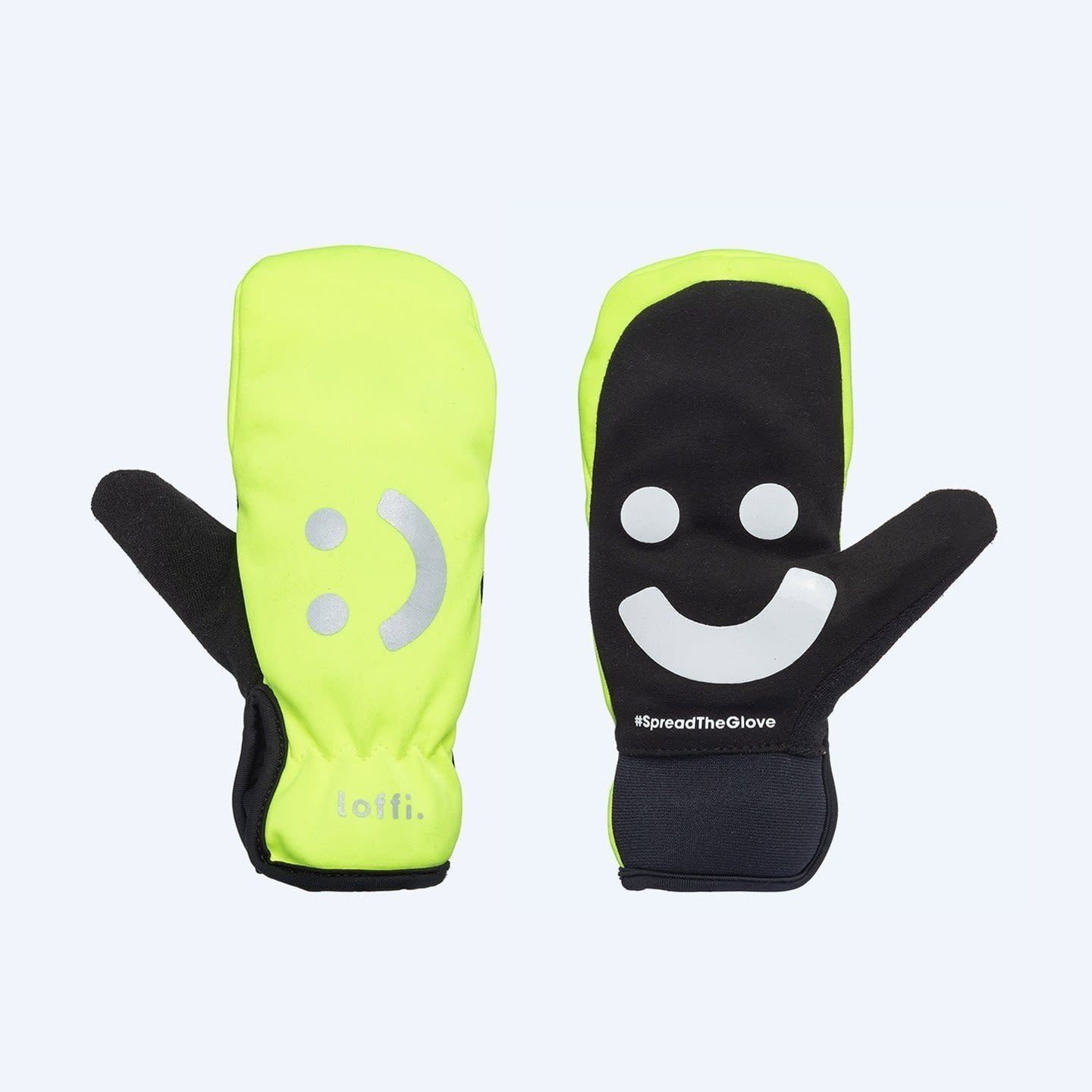 Loffi Kids Mitts, Color: Yellow, Size: Small