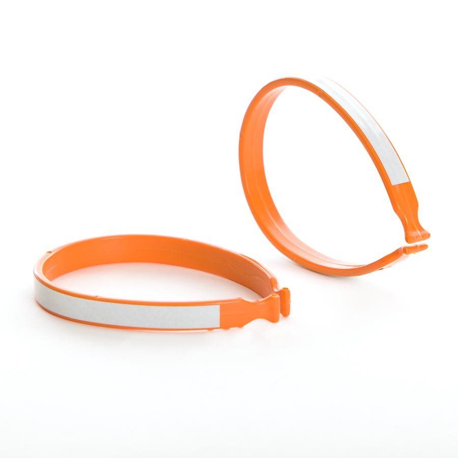 Evo Plastic Pant Clips, Color: Orange