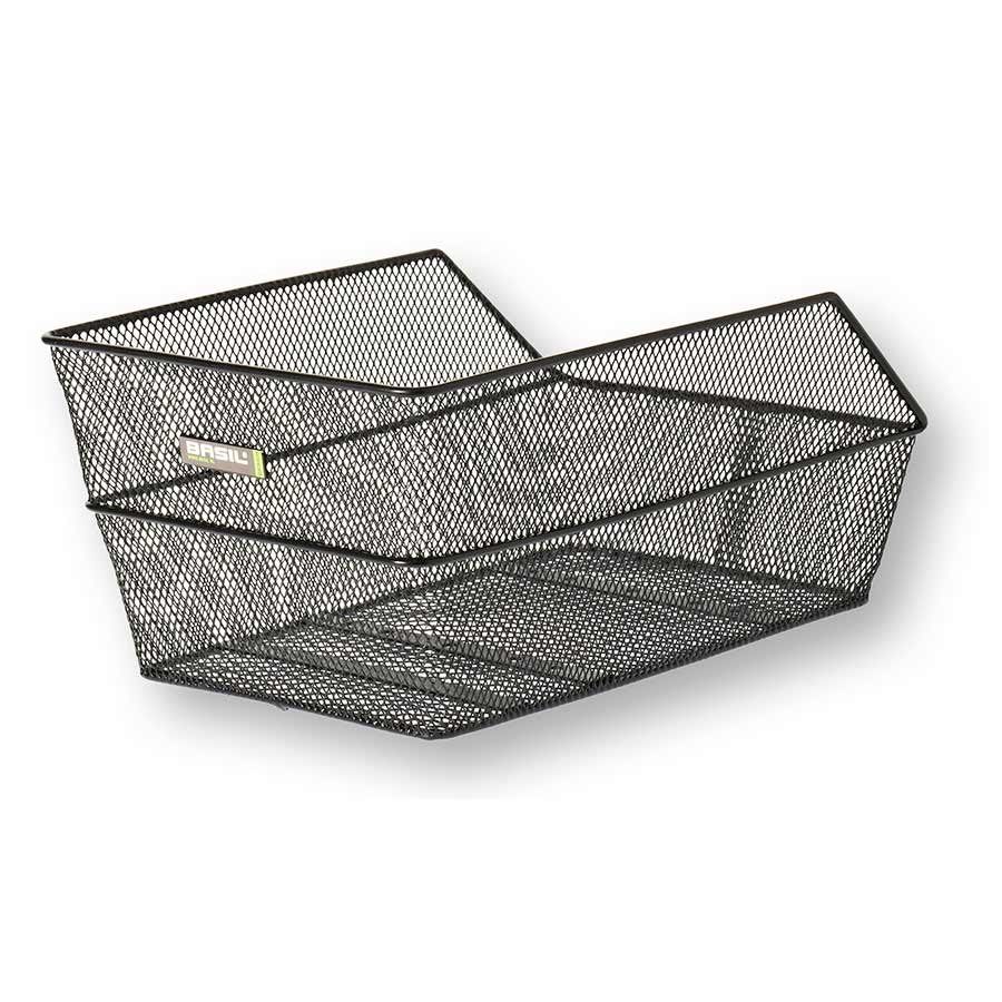 Basil Cento Rear Basket, Color: Black