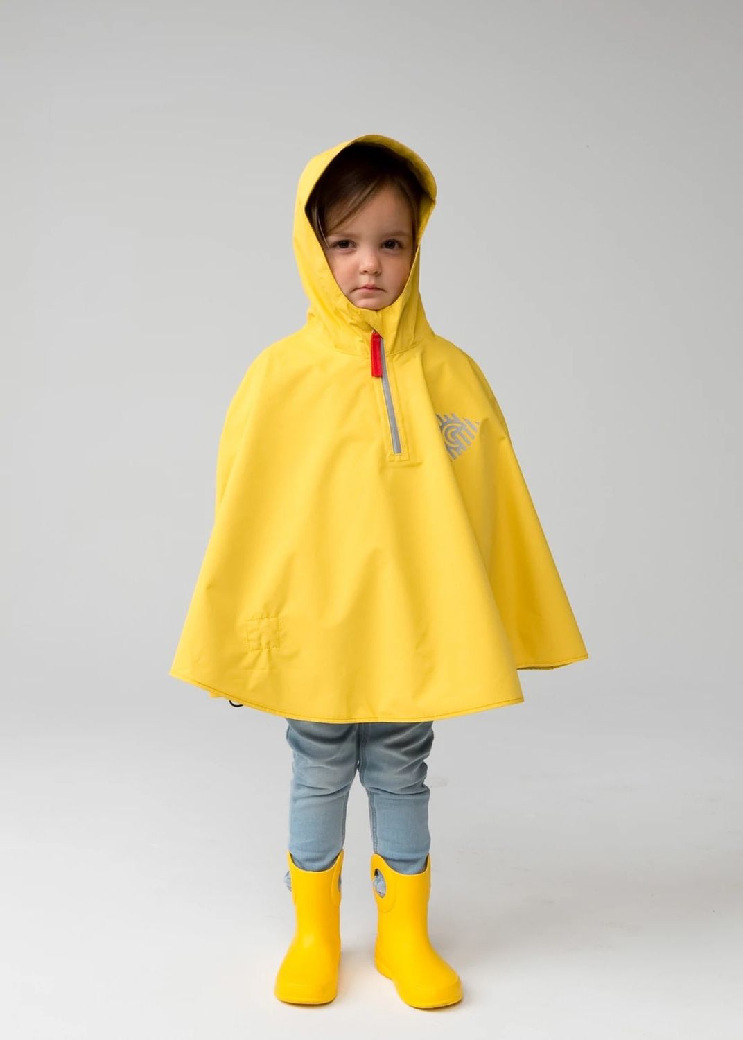 Cleverhood, Cleverkid Rain Cape, Color: Yellow, Size: Short (2-5)