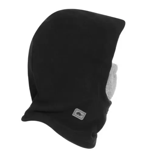 TurtleFur Kids Overhood, Color: Black