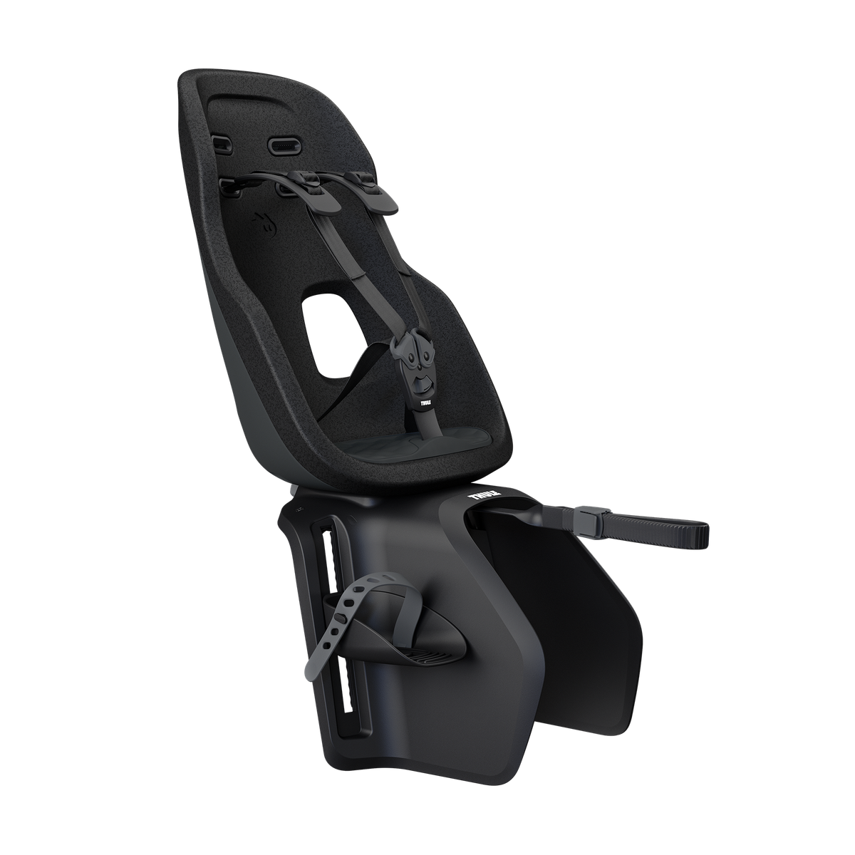 Thule Yepp Nexxt Maxi 2 Rack Mount Child Bike Seat, Color: Black