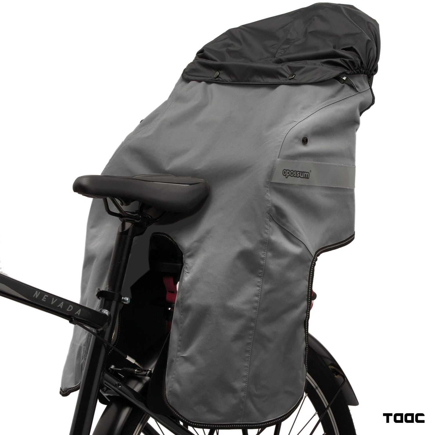 Tucano Urbano Opossum Rear Bike Seat Cover, Color: Mouse or Panda