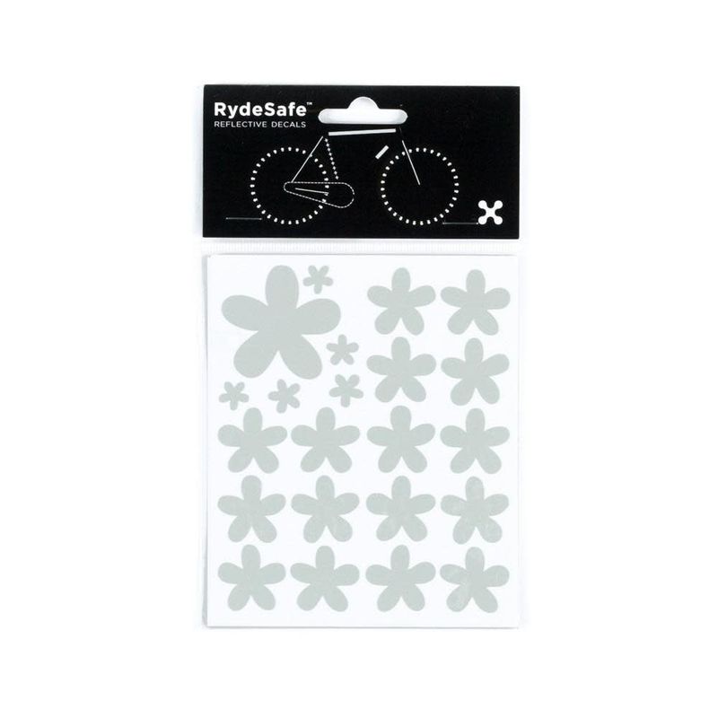 Rydesafe Reflective Flower Stickers