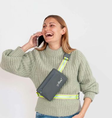 GoFluo Harper Reflective Cross-Body Bag