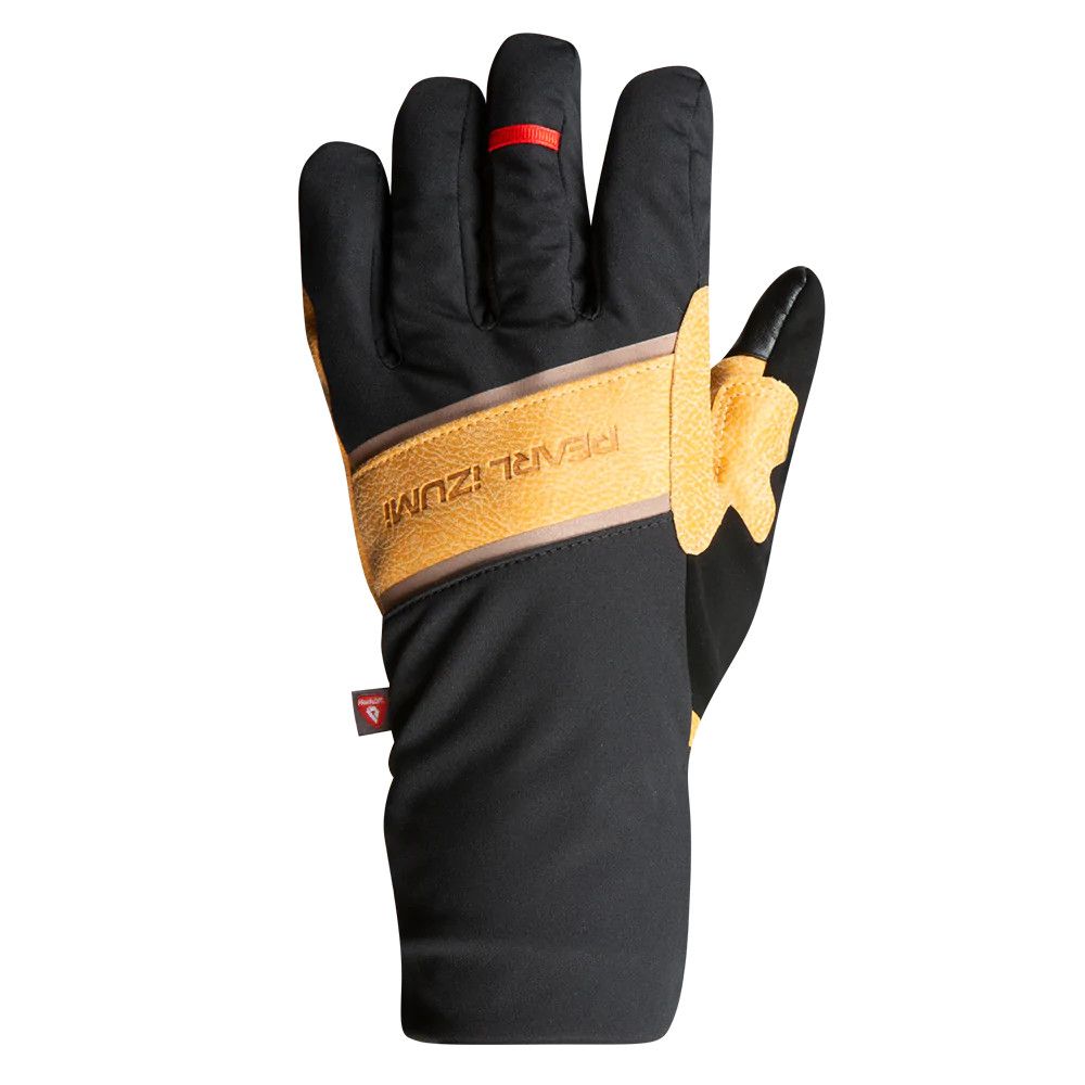 Pearl Izumi, Woman's AmFIB Gel Glove , Color: Black/Dark Tan, Size: S