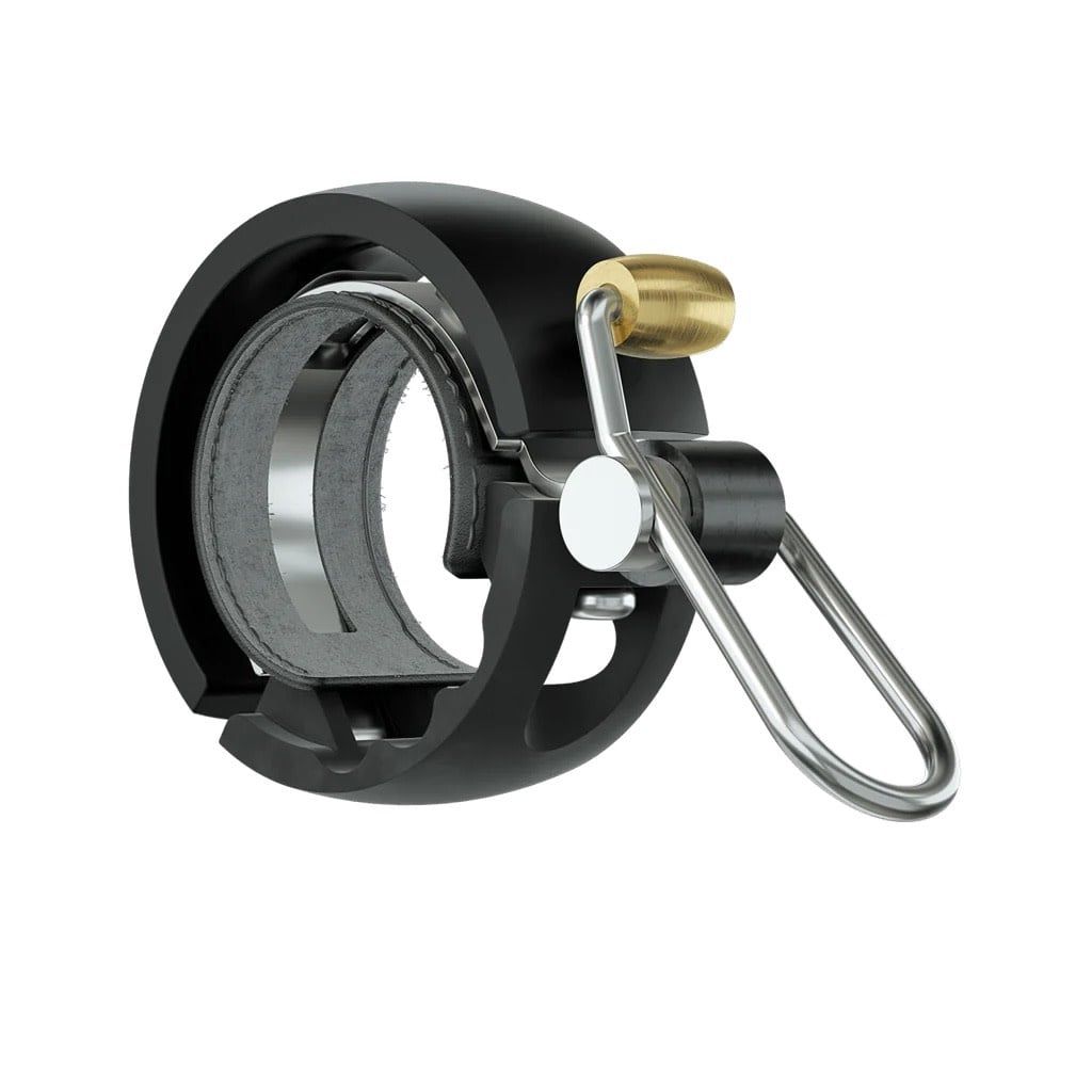 Knog Oi Bell Luxe, Color: Black, Size: Small