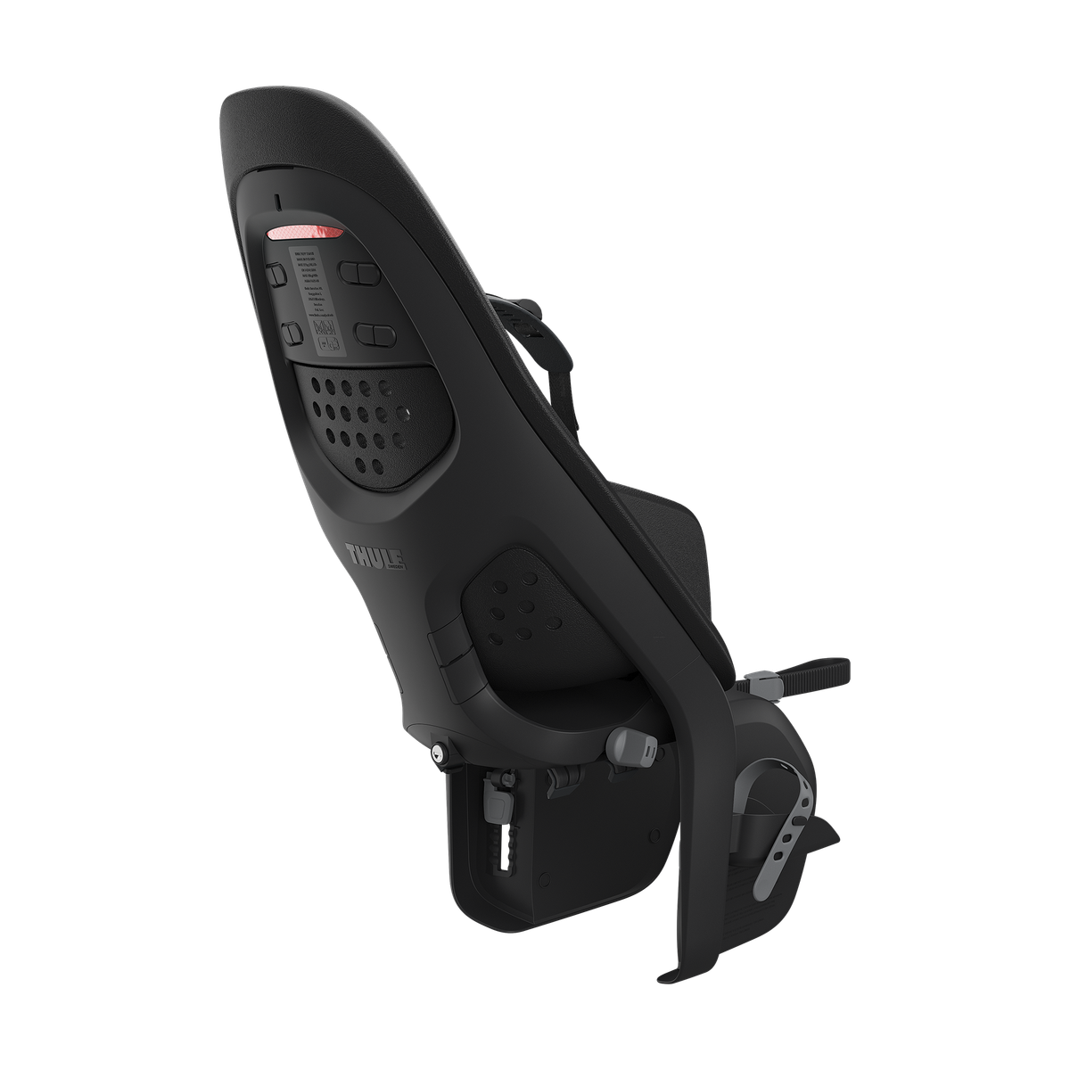 Thule Yepp Maxi 2 Rack Mount Child Bike Seat, Color: Midnight Black