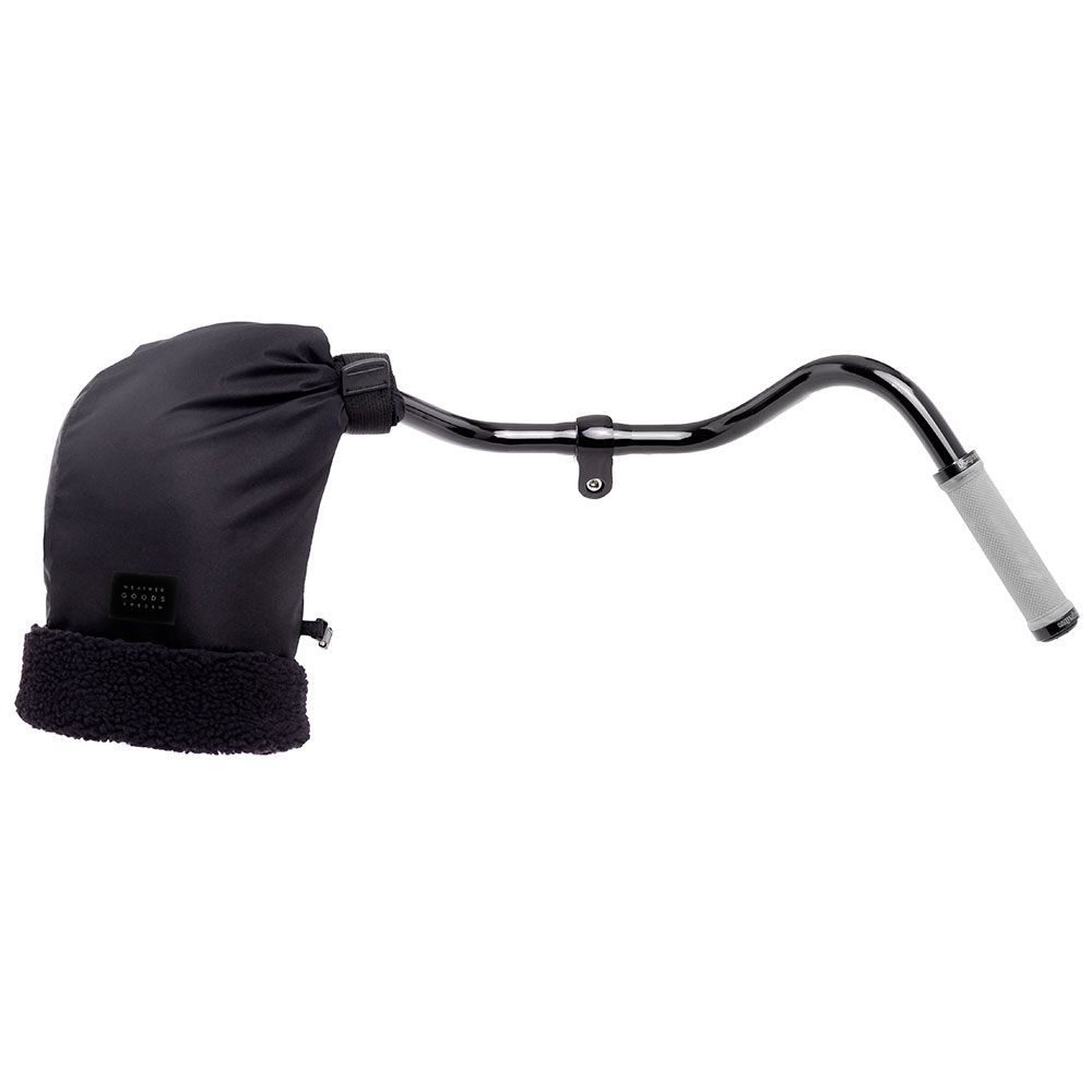 WeatherGoods Pogies, Curved, Color: Black